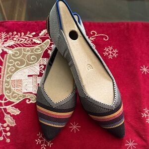 Rothy's Multicolor Striped Flats